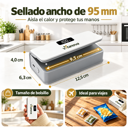 VitaSeal Pro™ | Selladora Digital Recargable 6 Niveles