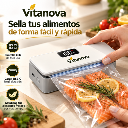 VitaSeal Pro™ | Selladora Digital Recargable 6 Niveles