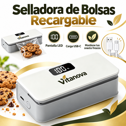 VitaSeal Pro™ | Selladora Digital Recargable 6 Niveles